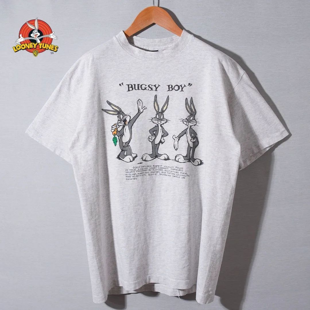 90s 1995年製 ルーニーテューンズ バックス バニー Tシャツ L