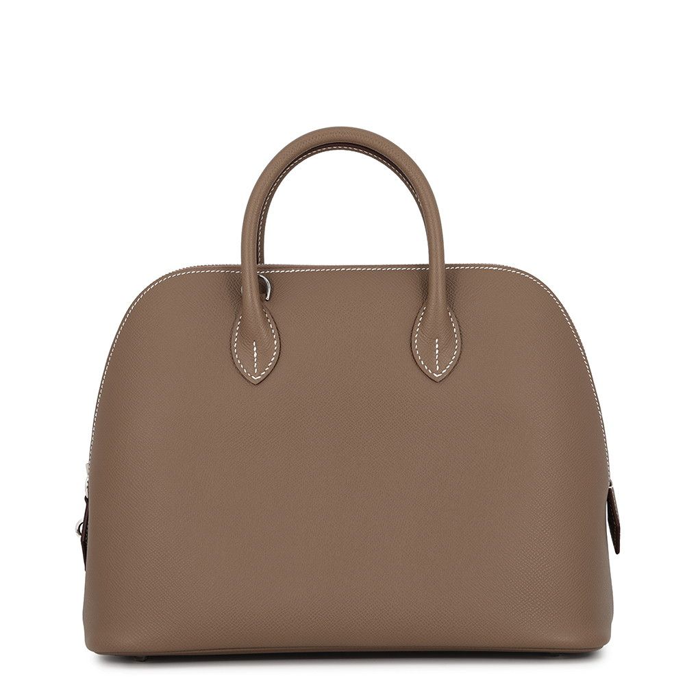 エルメス ハンドバッグ ボリード1923 30 エトゥープ/シルバー金具 エプソン K刻印 2way
