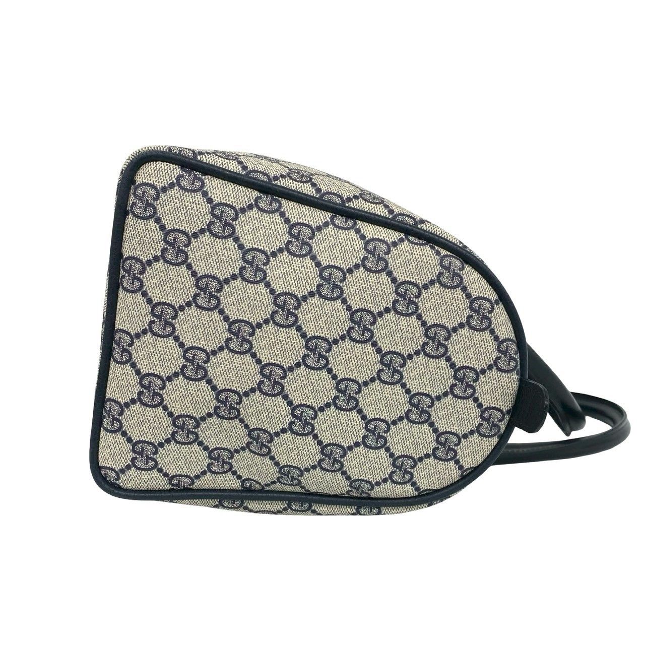 極 美品 GUCCI グッチ オールドグッチ シェリーライン GG ロゴ 柄 金具
