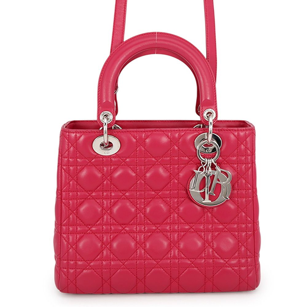 クリスチャン・ディオール ハンドバッグ レディディオール ミディアム CAL44551 Christian Dior カナージュ2way 159,350円
