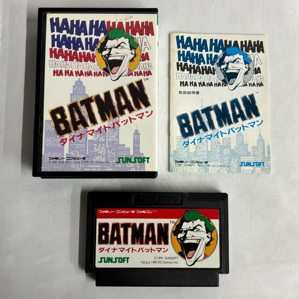 1115◆ゲームソフトFC ダイナマイトバットマン サン電子 30,394円