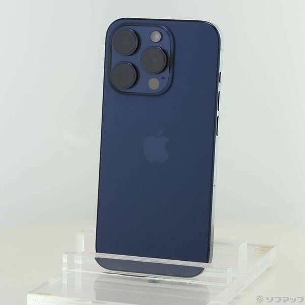 iPhone15 Pro 128GB ブルーチタニウム 中古 - メルカリ