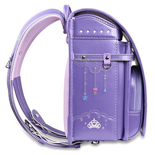新品】ランドセル/女の子/最新リュクスお姫様・王冠デザイン/ツヤあり