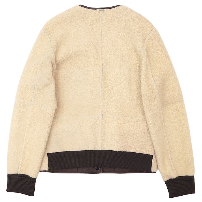HERMES エルメス リバーシブルジャケット サイズ 52 メンズ ラムレザー