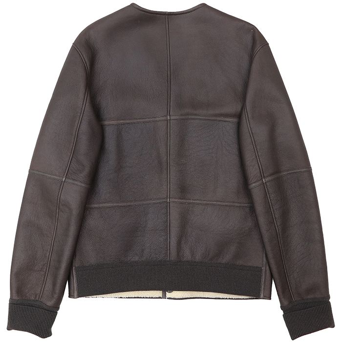 HERMES エルメス スペインラムレザージャケット リバーシブル ナイロン HERMES エルメス リバーシブルジャケット サイズ 52 メンズ ラムレザー