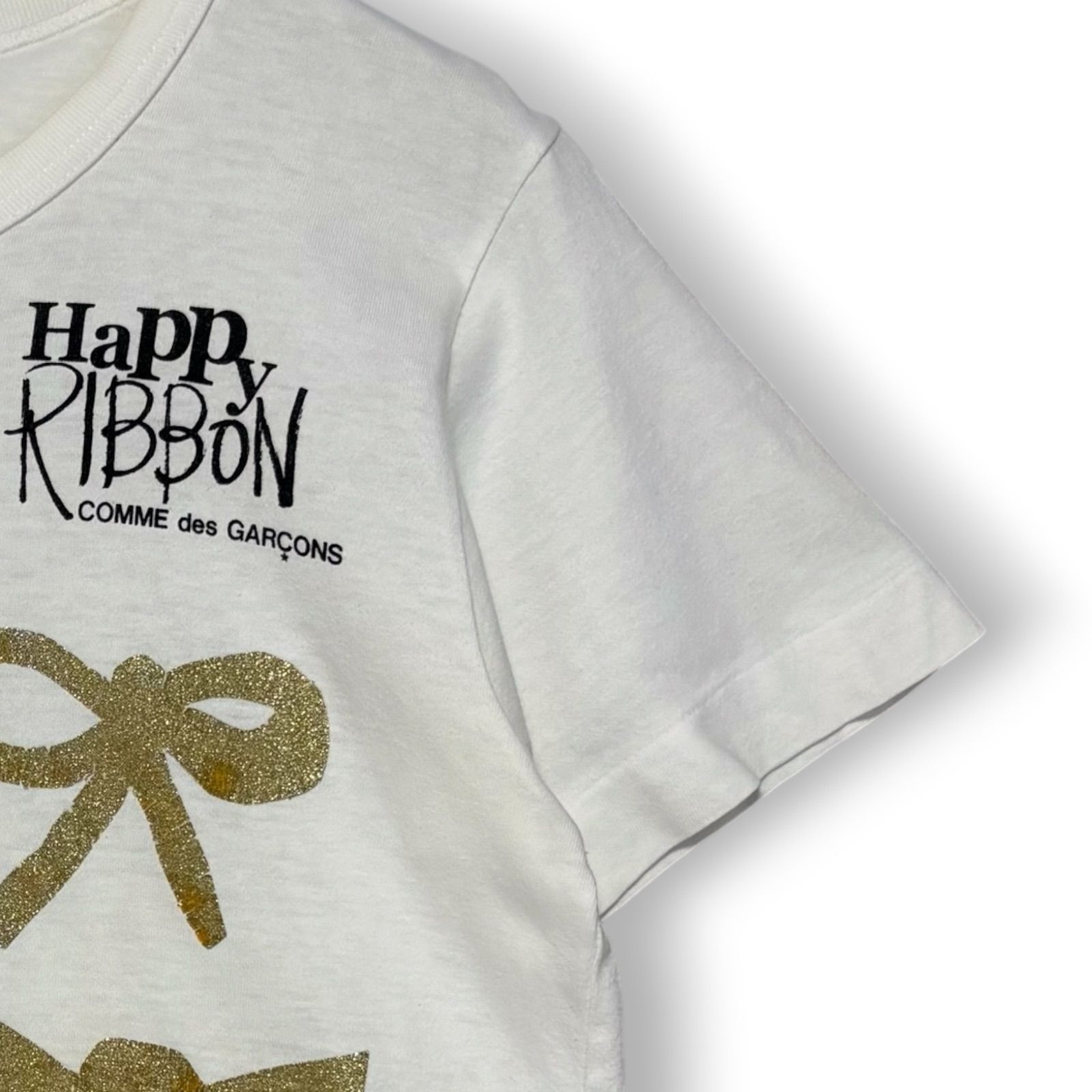 コムデギャルソン COMME des GARCONS 日本製 綿100% Tシャツ 半袖