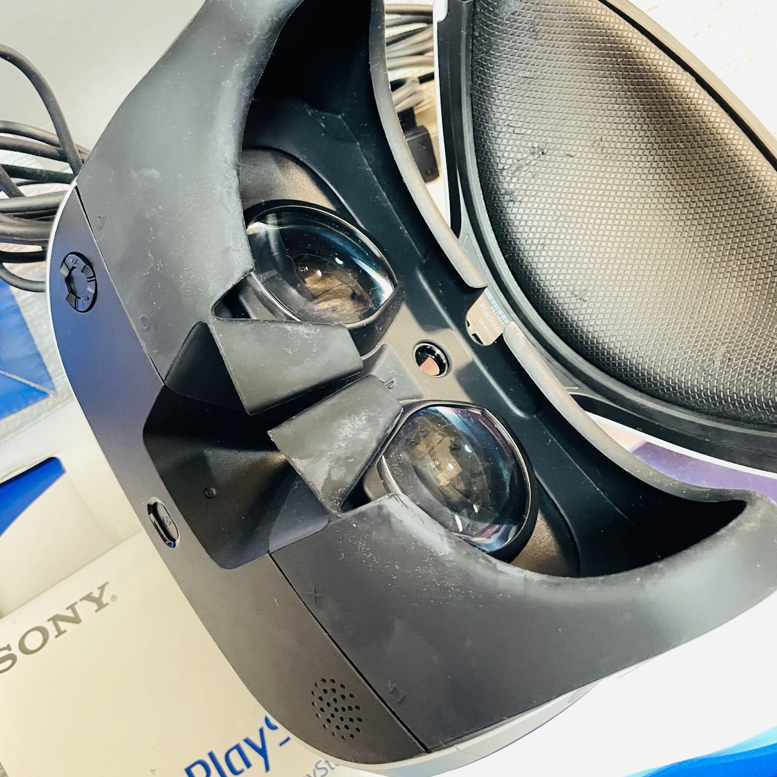 PS VR PlayStation VR CUH-ZVR2 後期型 カメラ欠品 クッション劣化あり