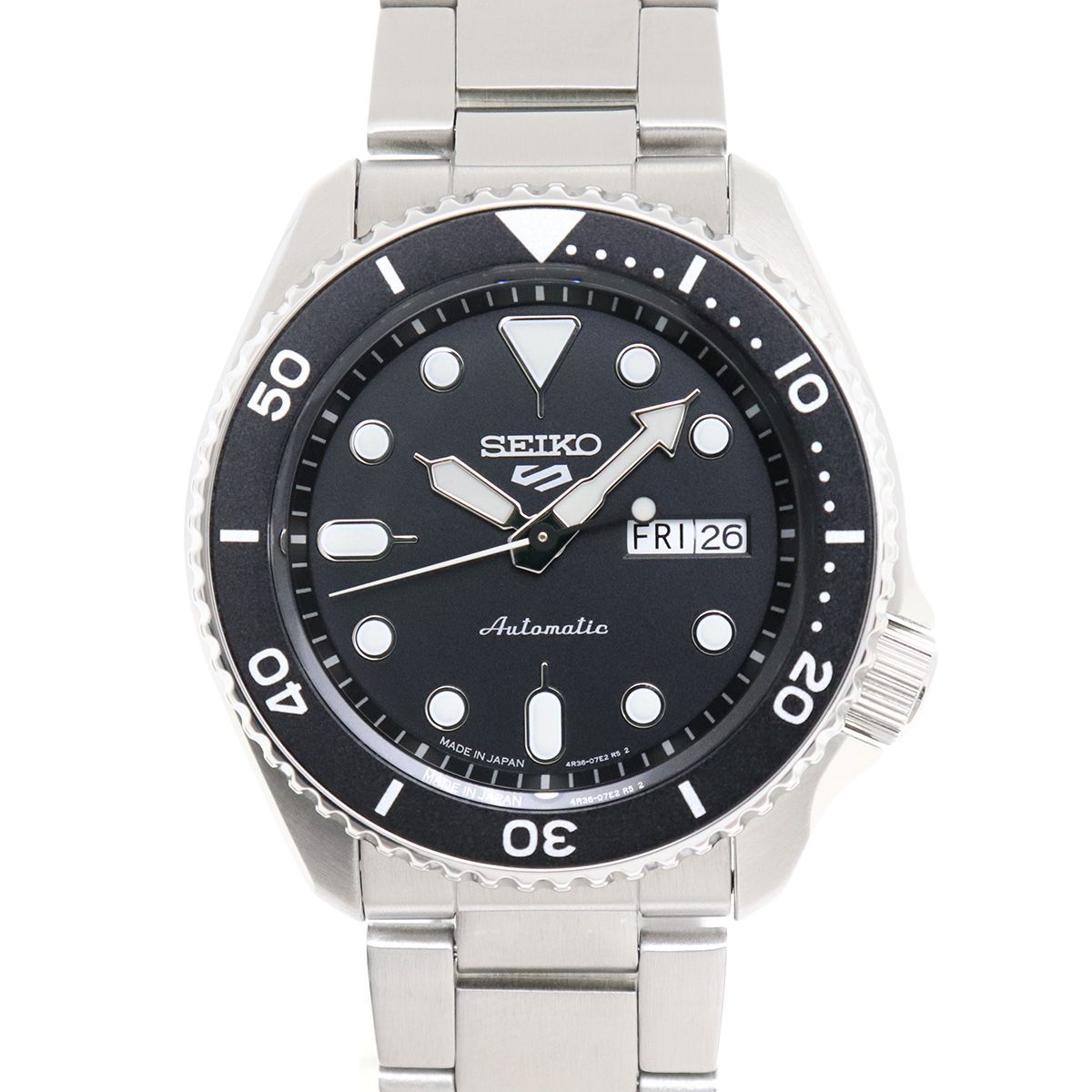 セイコー SKXシリーズ 5スポーツ SBSA005 / 4R36-07G0 SS 【中古】【送料無料】 メンズ SEIKO 080714AAXiKHNS-18516