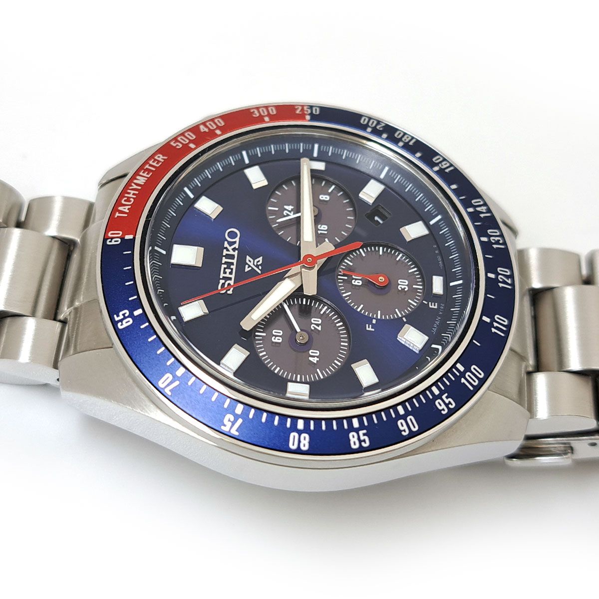 セイコー プロスペックス スピードタイマー SBDL097 ソーラー ステンレススティール メンズ SEIKO 【中古】 【時計】 セイコー プロスペックス スピードタイマー SBDL097 ソーラー