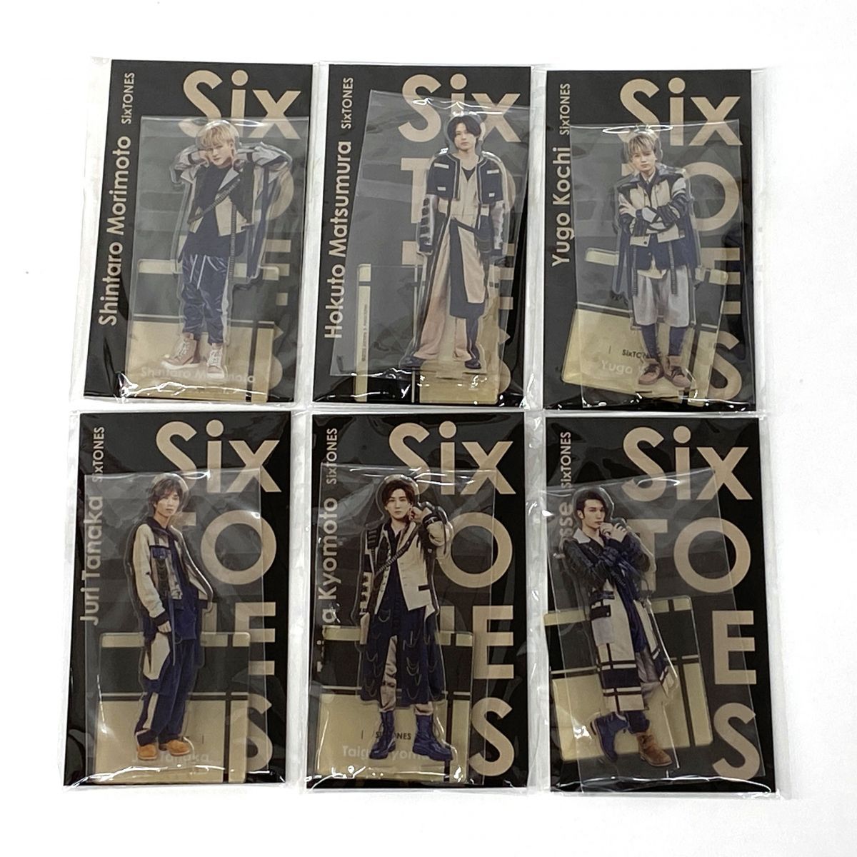 Johnny's - 取引 アクスタまとめ売り 未開封】SixTONES アクリルスタンド 6種 セット Johnnys' アクスタ