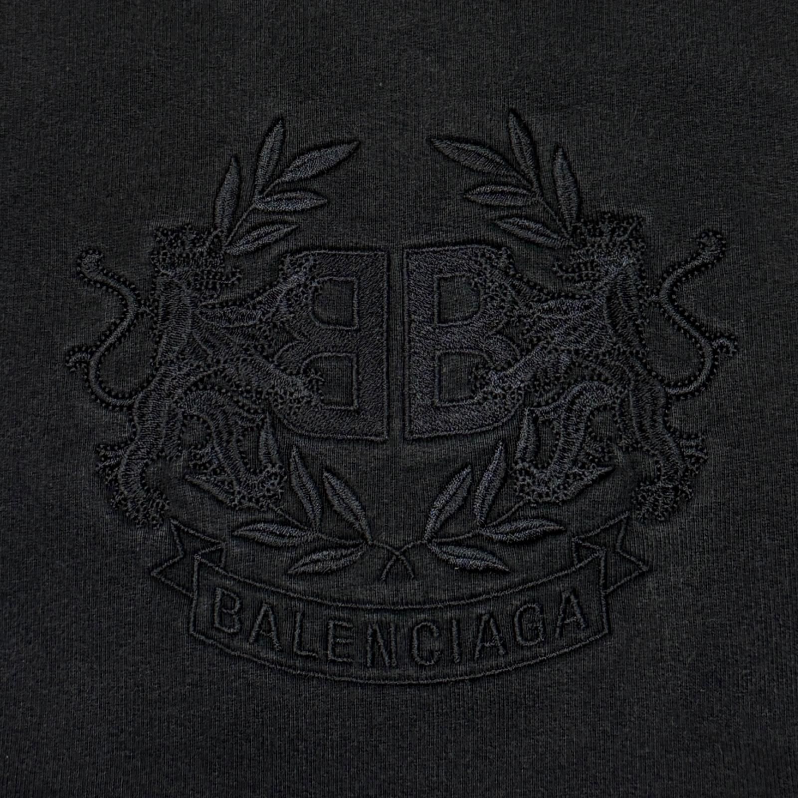 国内正規 BALENCIAGA 20AW LION'S LAURELモックネックスウェット