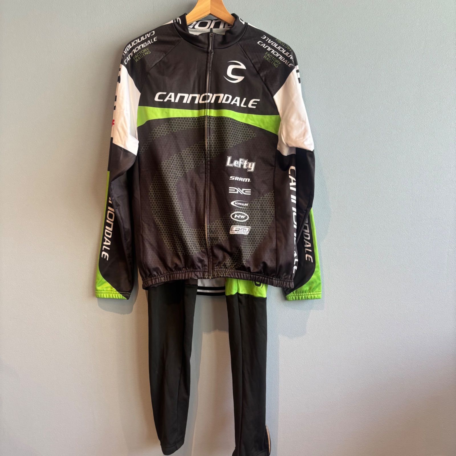 Cannondale サイクルジャージ SM139 Mサイズ ブラック CANNONDALE キャノンデール サイクルジャージ ブラック グリーン L