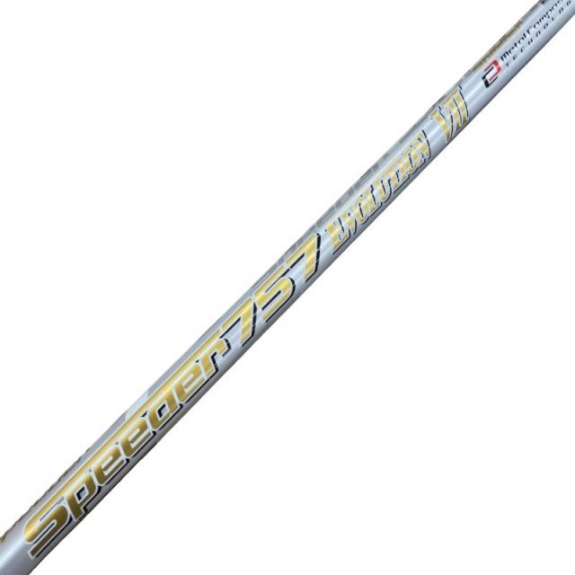 【中古】 コブラスリーブ付き(DARKSPEED系) フジクラドライバー用 シャフト Speeder 757 EVOLUTION VII (フレックスX)Bランク ゴルフクラブ