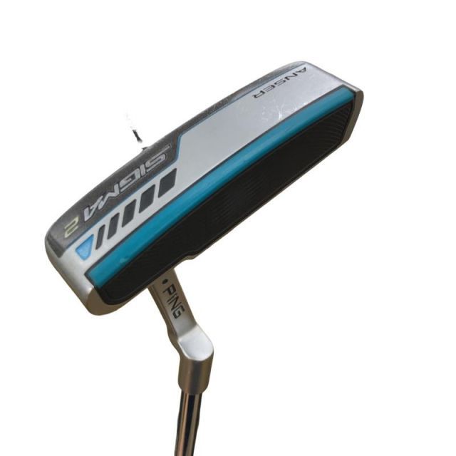 【中古】 ピン SIGMA 2 ANSER プラチナム 34インチ(PP58) パター PT スチール (フレックスその他) メンズ 男性用 右利き 右用 Cランク ゴルフクラブ