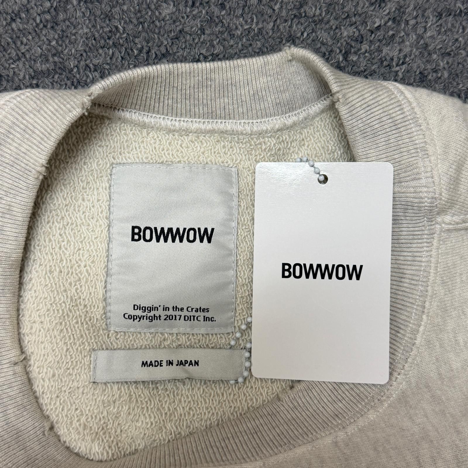 参考上代31900円 未使用 BOWWOW 25AW SCREAMIN INDIANS SWEATSHIRT