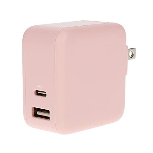 MOTTERU(モッテル) PD65W対応 PPS規格対応 USB-C×1ポート USB-A×1 軽量 小型 合計最大63W AC充電器 iPhone Air 17 17Pro 16 15 PD対応ノートパソコン MacBook iPad A f2300509