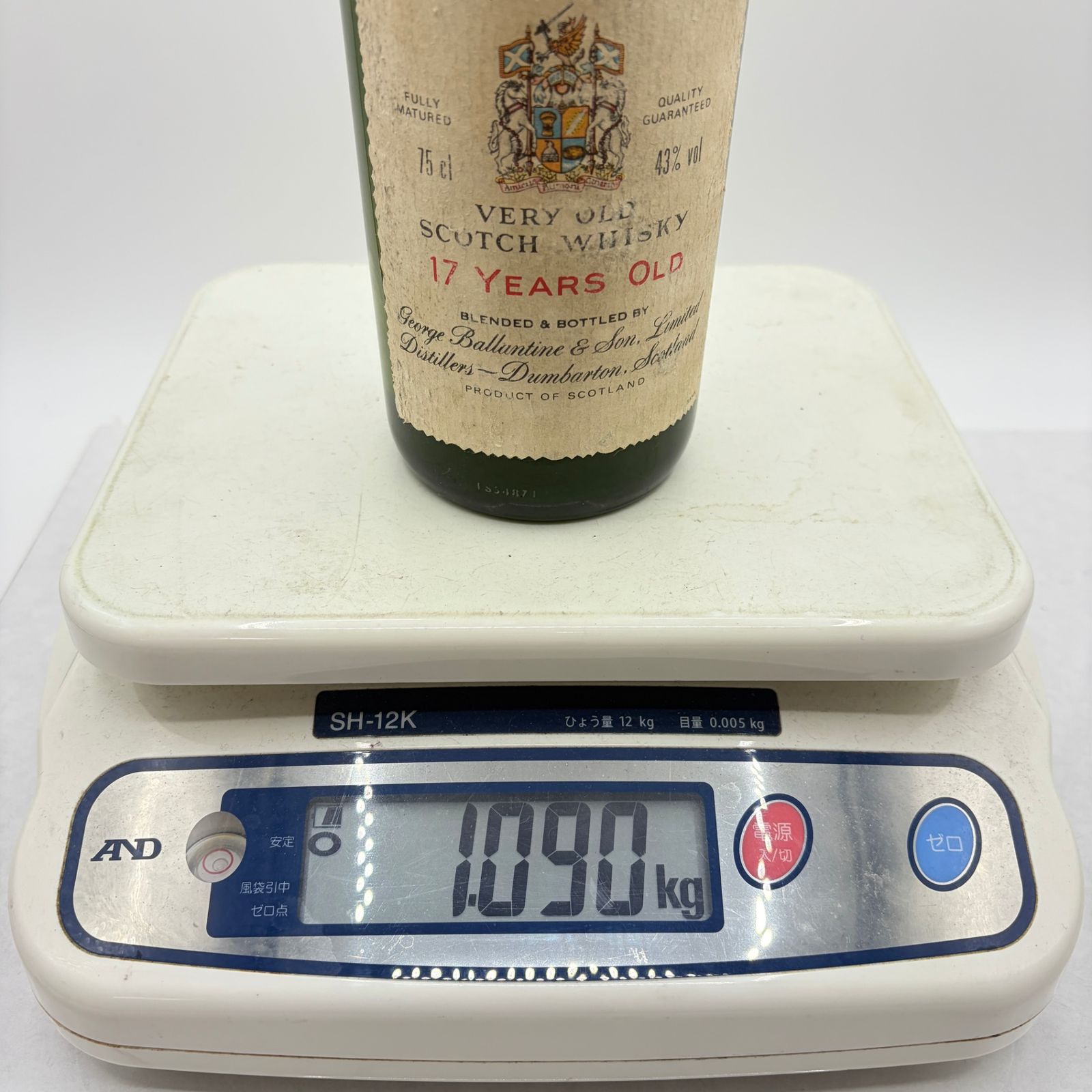 古酒 バランタイン 17年VERY OLD 未開栓 スコッチウイスキー - メルカリ