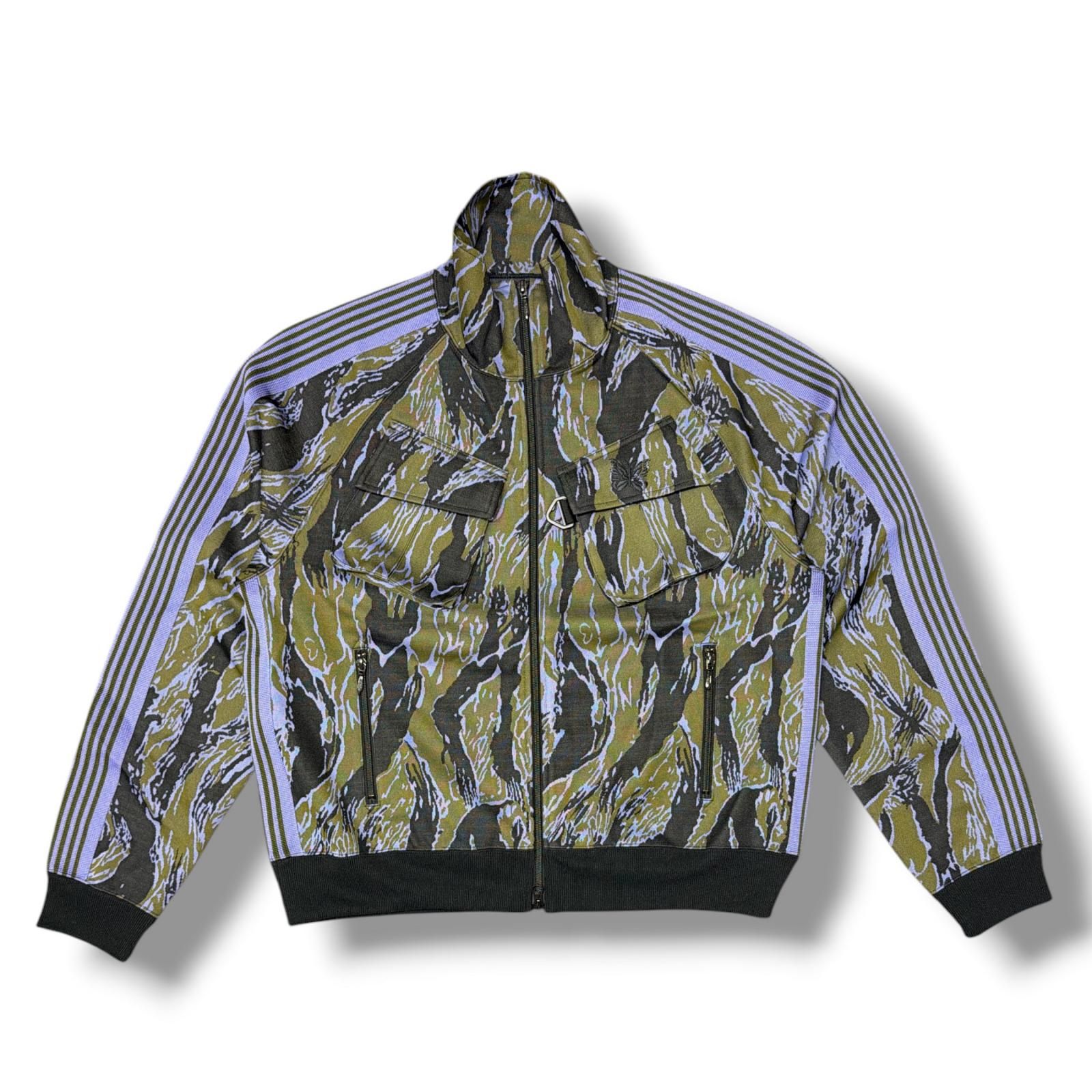 Needles  × PURPLE THINGS Track Jacket トラックジャケット ブルゾン ニードルス  × パープルシングス MR395 マルチカラー L （19074M） Needles × PURPLE THINGS Track Jacket トラックジャケット ブルゾン