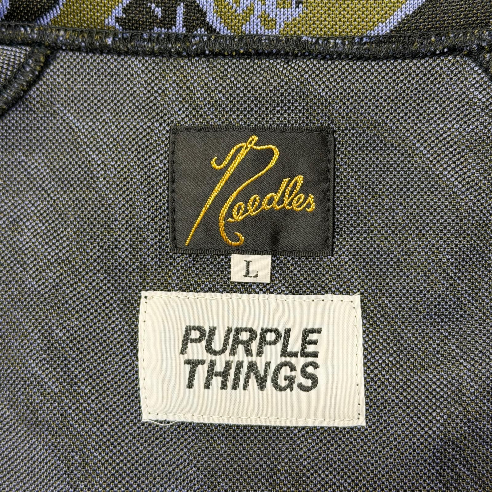 Needles × PURPLE THINGS Track Jacket トラックジャケット ブルゾン