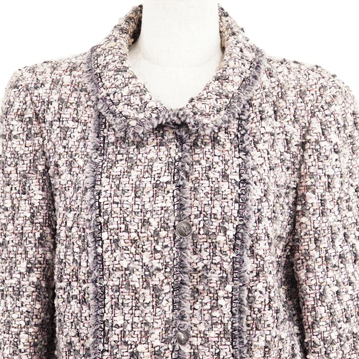 CHANEL シャネル ヴィンテージ ツイードジャケット サイズ 42