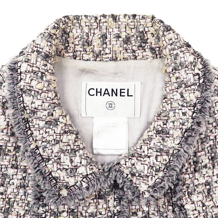 CHANEL シャネル ヴィンテージ ツイードジャケット サイズ 42