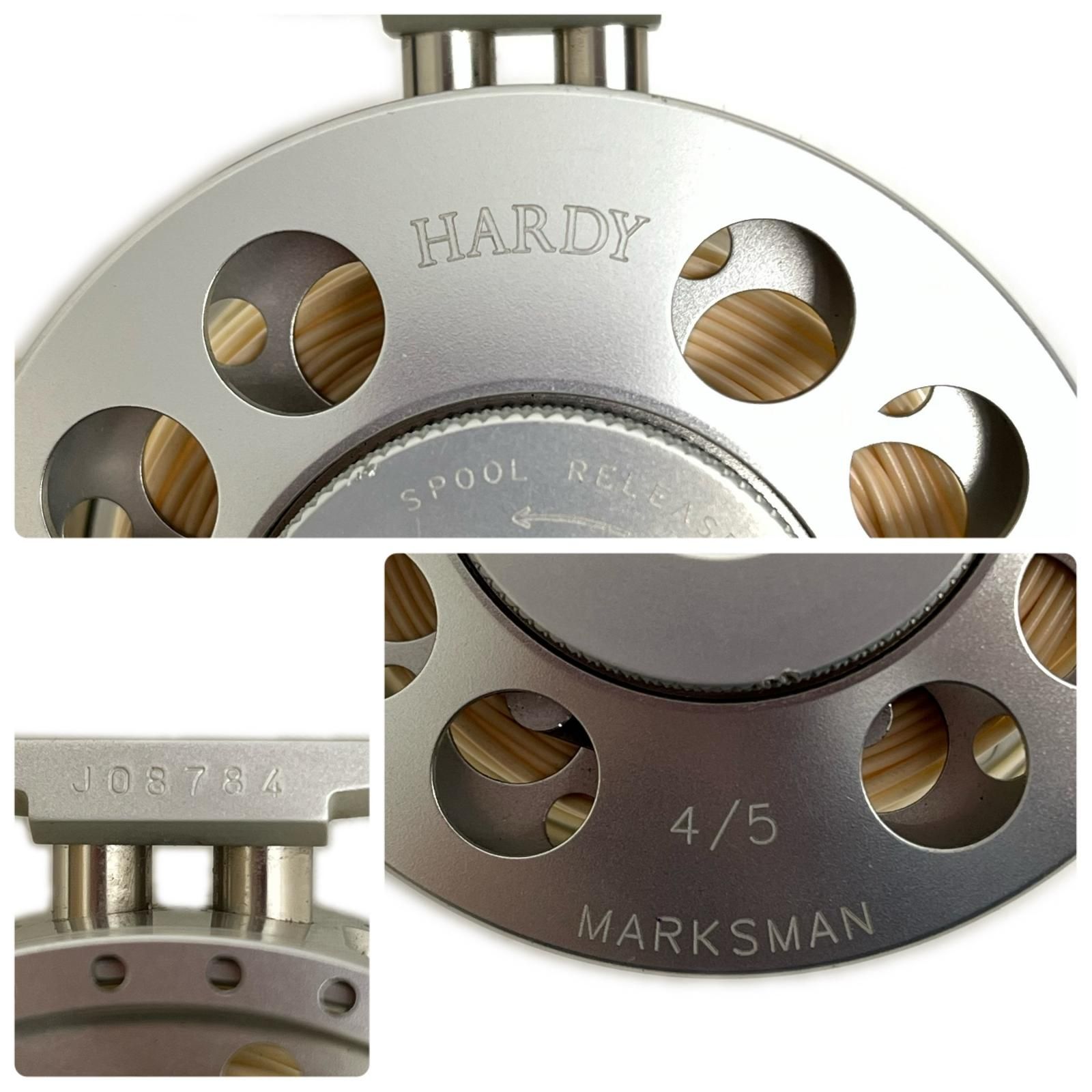 HARDY ハーディー リール フライリール マークスマン 4/5 キズ有 程度B