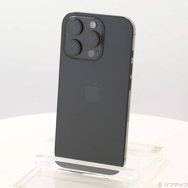 ソフマップ 〔品〕 iPhone16 Pro 128GB ブラックチタニウム FYMV3J/A SIMフリー【349】