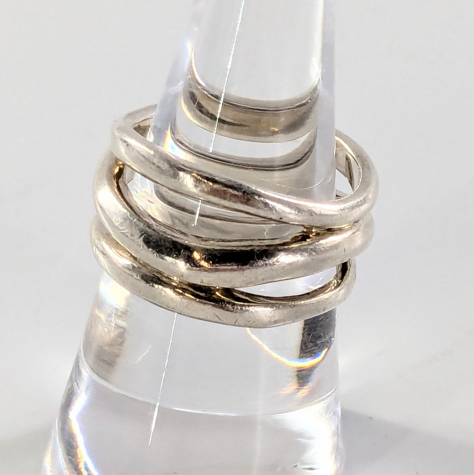 GARNI ガルニ クロッケリートリプルリング スターリングシルバー