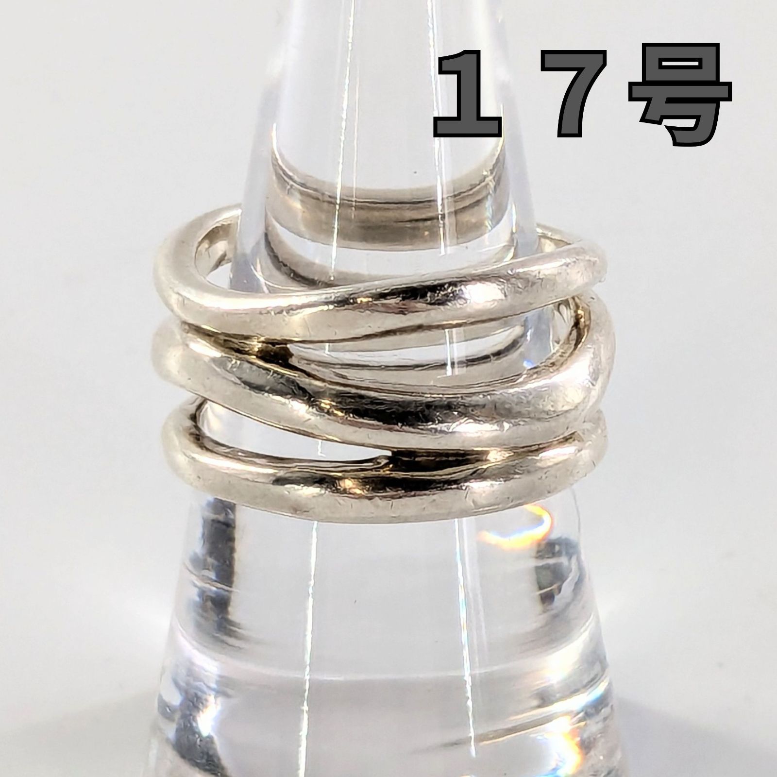 10号】ガルニ GARNI クロッケリーリング スターリングシルバー【美品
