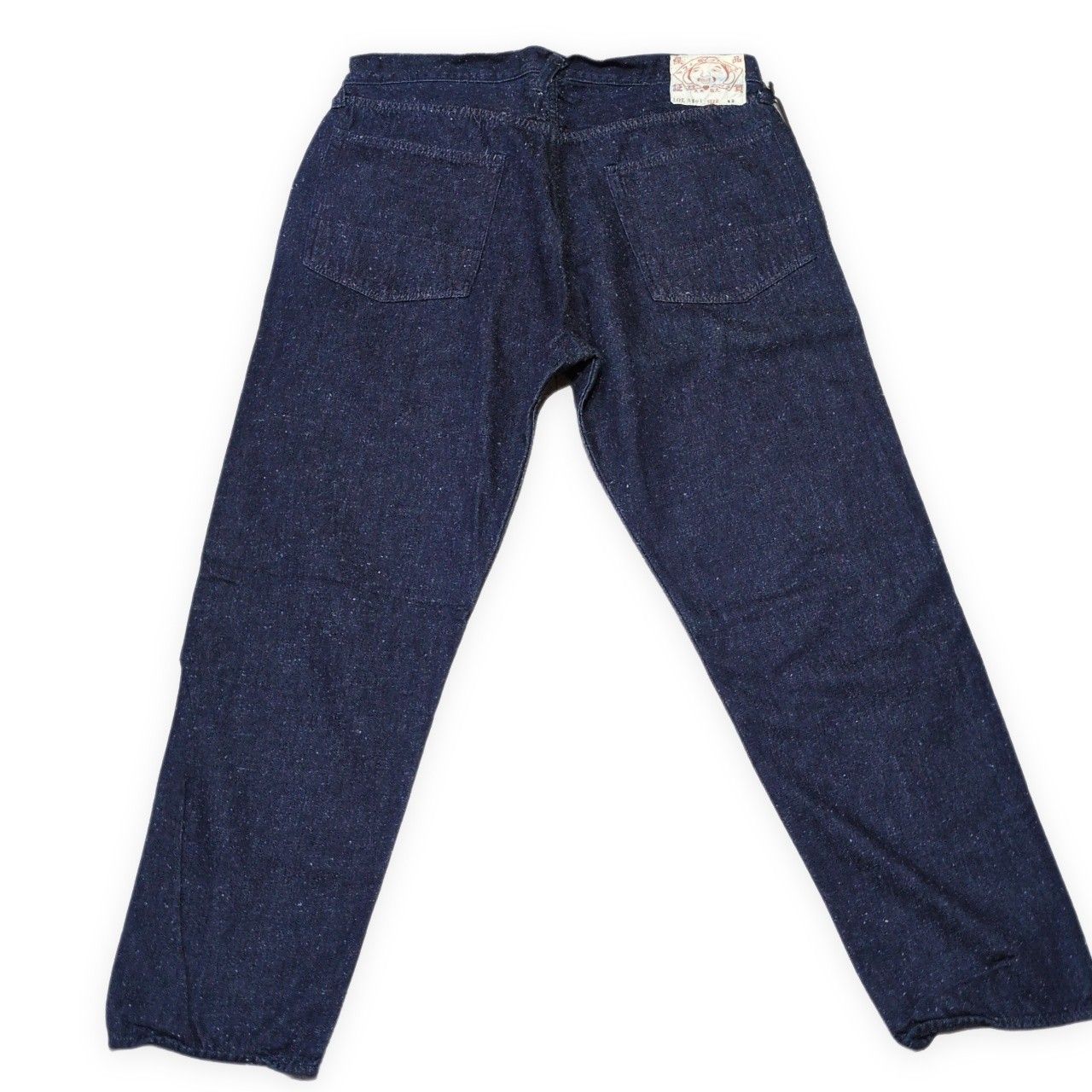 EVISU エヴィス Lot.5501 コットン シルク ネップ デニムパンツ メンズ W42 日本製 ボトムス 美品 インディゴブルー EVISU エヴィス Lot.5501 コットン シルク ネップ デニムパンツ メンズ