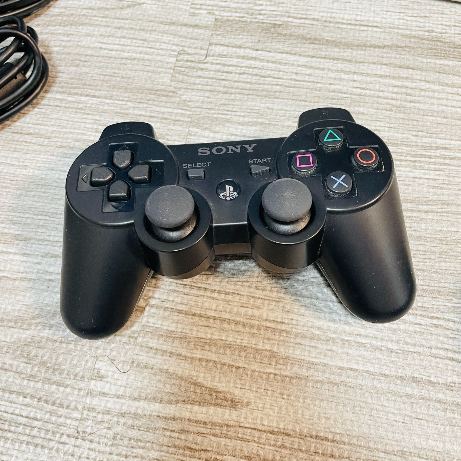 良品 PS3 本体 500GB チャコール・ブラック CECH-4300C 最終型 純正