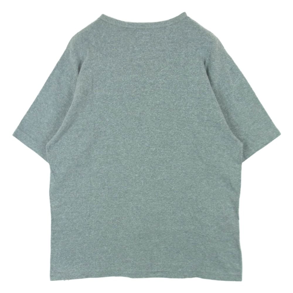 TENDERLOIN テンダーロイン 染み込み ロゴプリント 霜降り Tシャツ