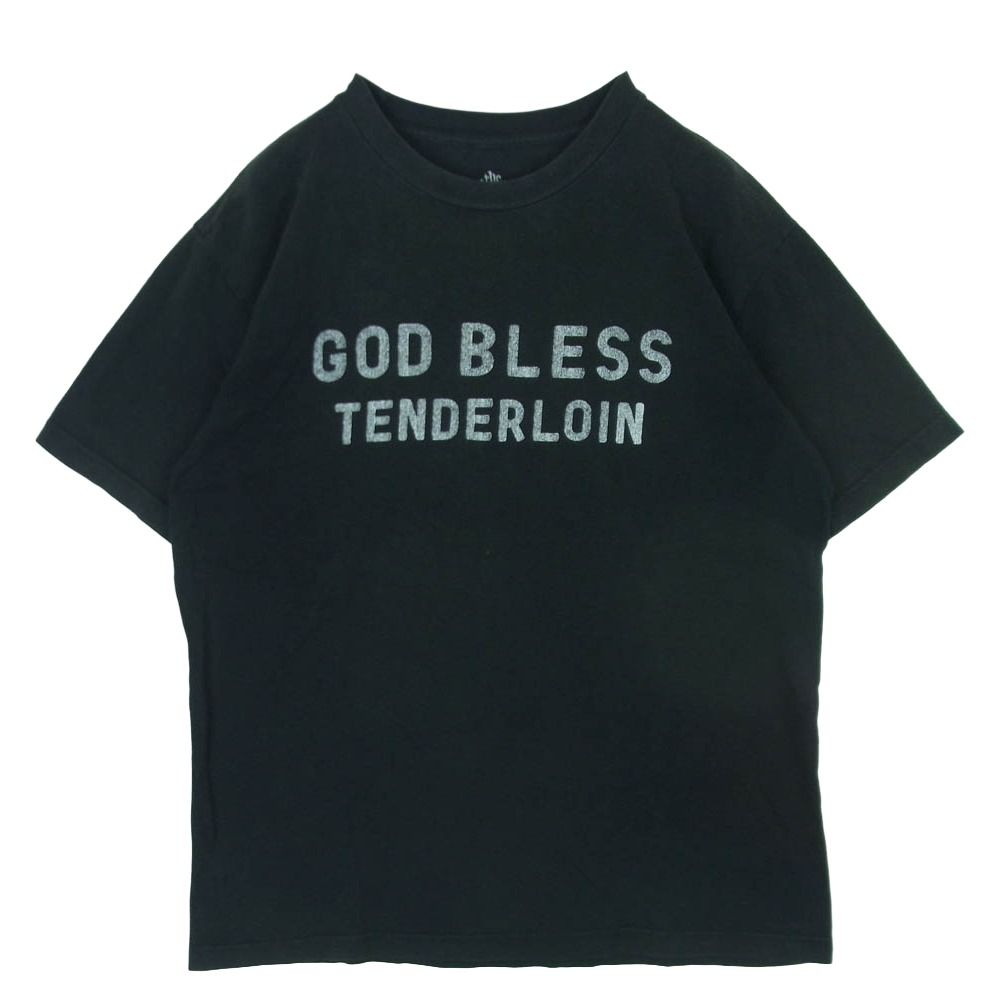 Tenderloin テンダーロイン 半袖 両面プリント Tシャツ God TENDERLOIN テンダーロイン GOD BLESS TENDERLOIN フロントプリント T