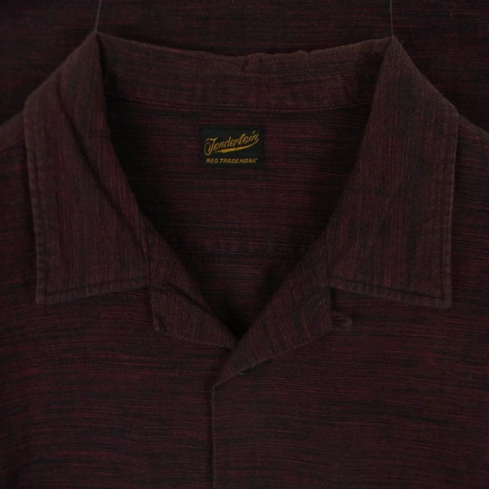 TENDERLOIN テンダーロイン T-BAJA SHT S/S スラブボーダー オープン