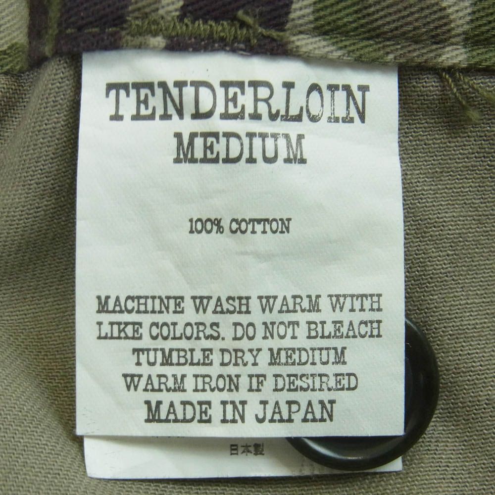 TENDERLOIN テンダーロイン T-BAMBOO PNT タイガーカモ 迷彩柄