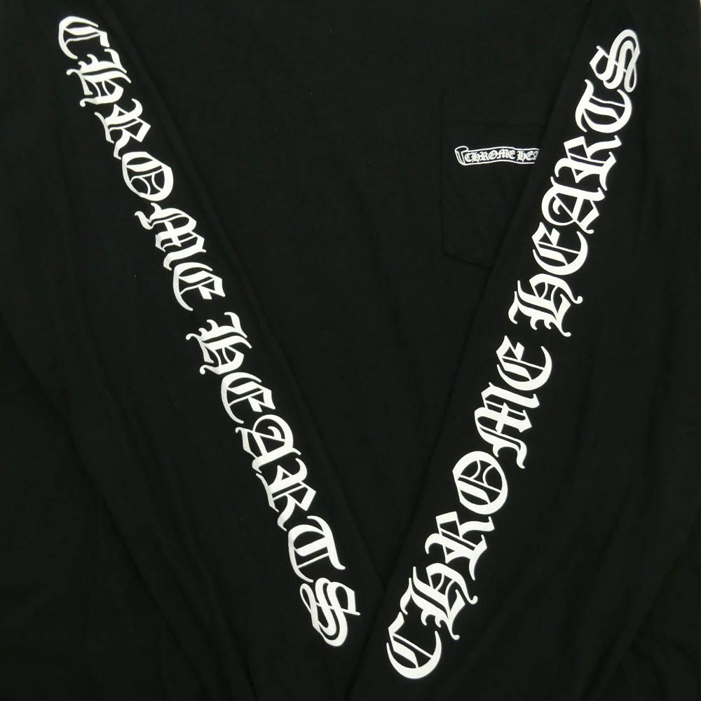 CHROME HEARTS クロムハーツ（原本無） CH L/S T-SHIRT バック