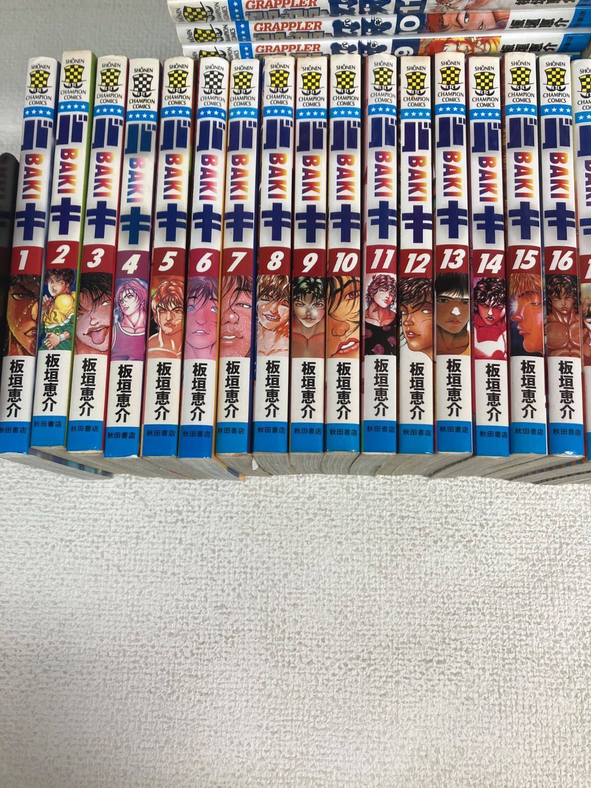 ☆グラップラー刃牙 全42巻＋外伝・バキ 全31巻 コミックセット 板垣