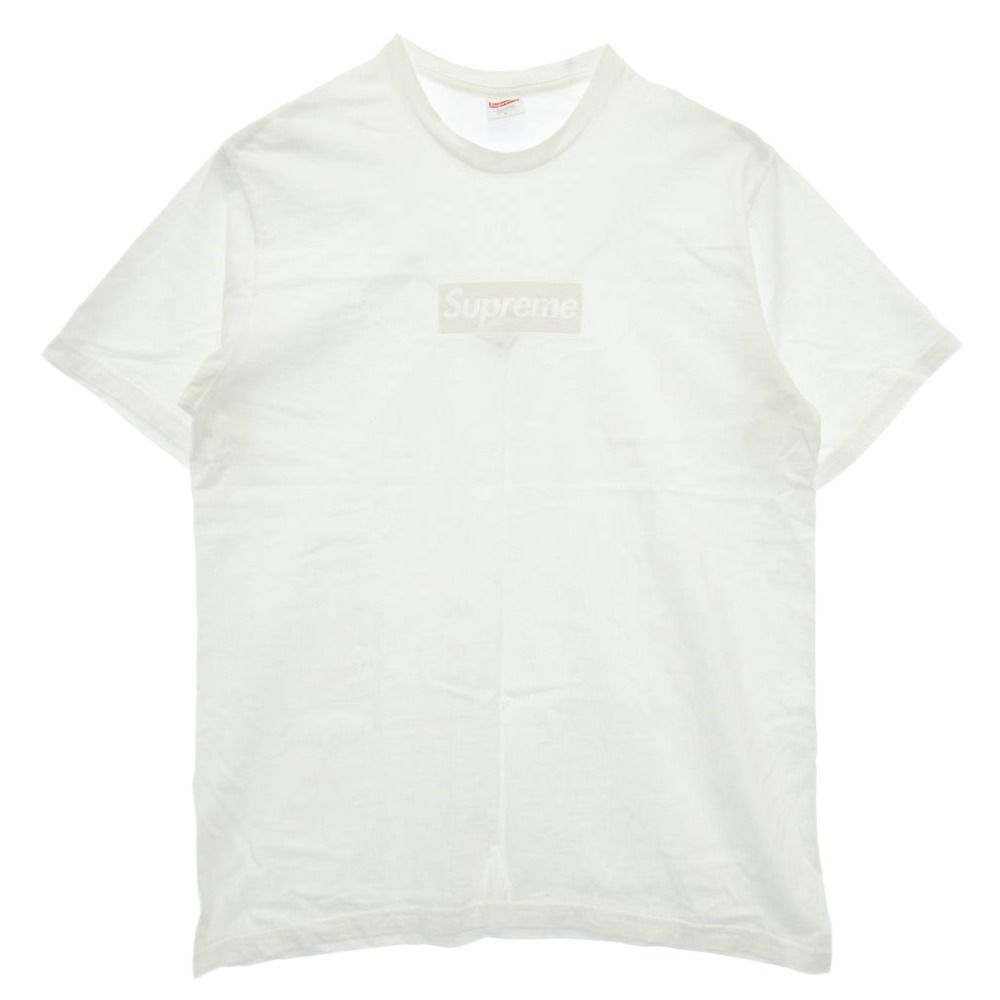 Supreme シュプリーム 23SS Tonal Box Logo Tee White トーナル ボックス ロゴ Tシャツ ホワイト ホワイト系 L【中古】