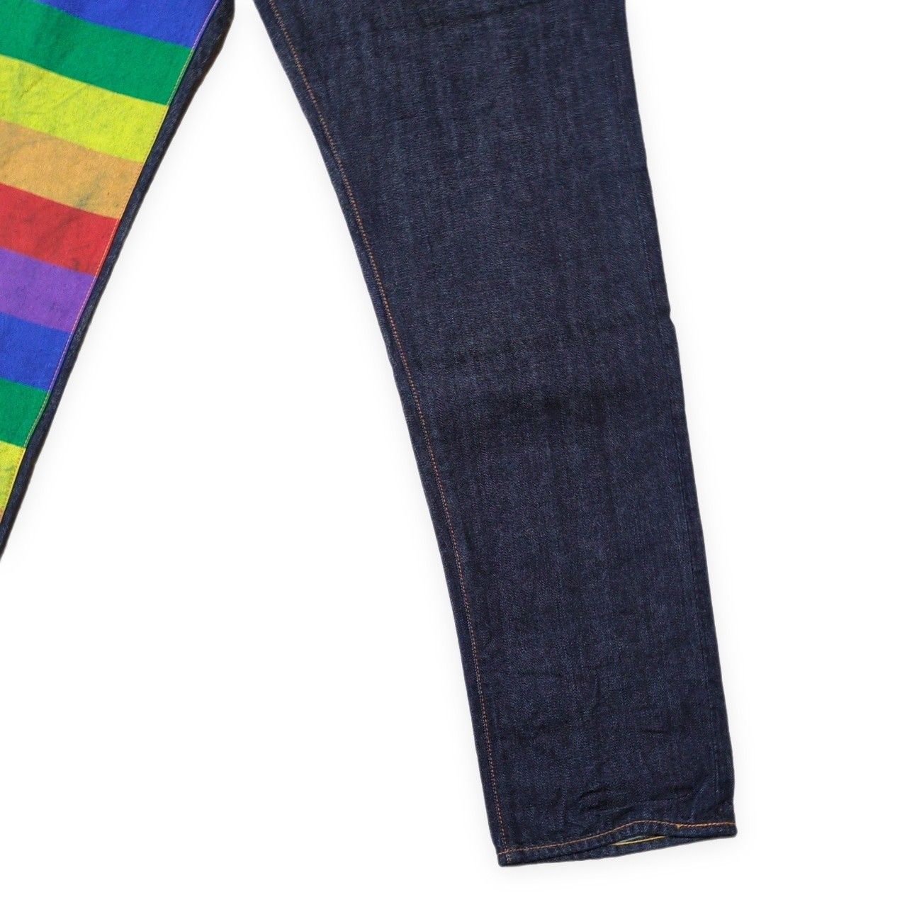 EVISU エヴィス 2000T レインボーカラー デニムパンツ ジーンズ 赤耳