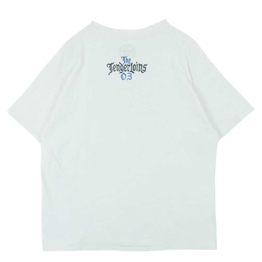 【美品】TENDERLOIN TEE CS 半袖 Tシャツ サーカス 白 L TENDERLOIN テンダーロイン 16SS T-TEE THE TENDERLOINS フロント
