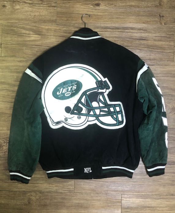 NFL NEW YORK JETS スタジャン ジャケット (XL)