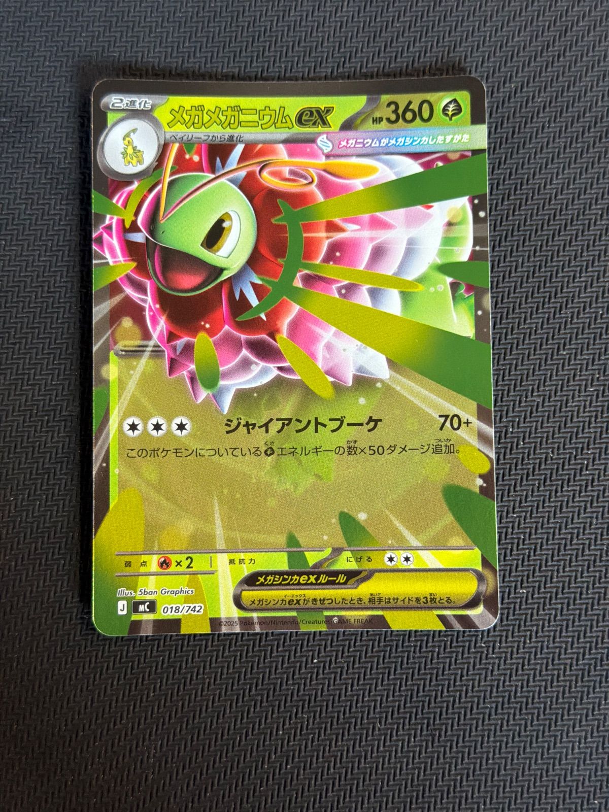 【レア】メガニウムex キラ ミラー メガメガニウムex ミラー - メルカリ