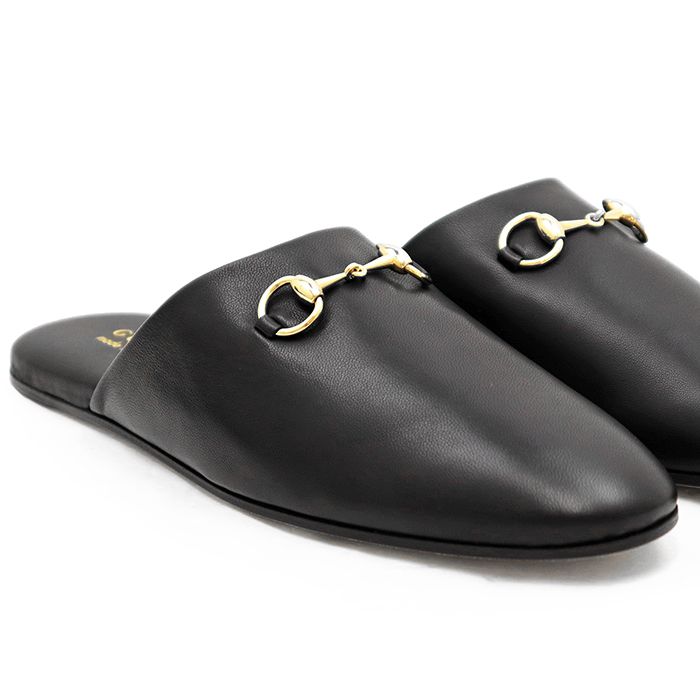 極美品】GUCCI グッチ ミュール ビットレザー サイズ 38 レディース
