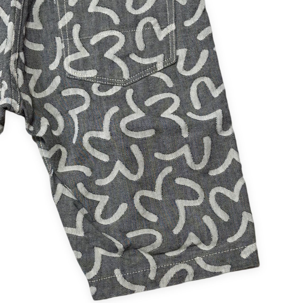EVISU エヴィス yamane 5500 カモメ総柄 ジャガード ショートパンツ