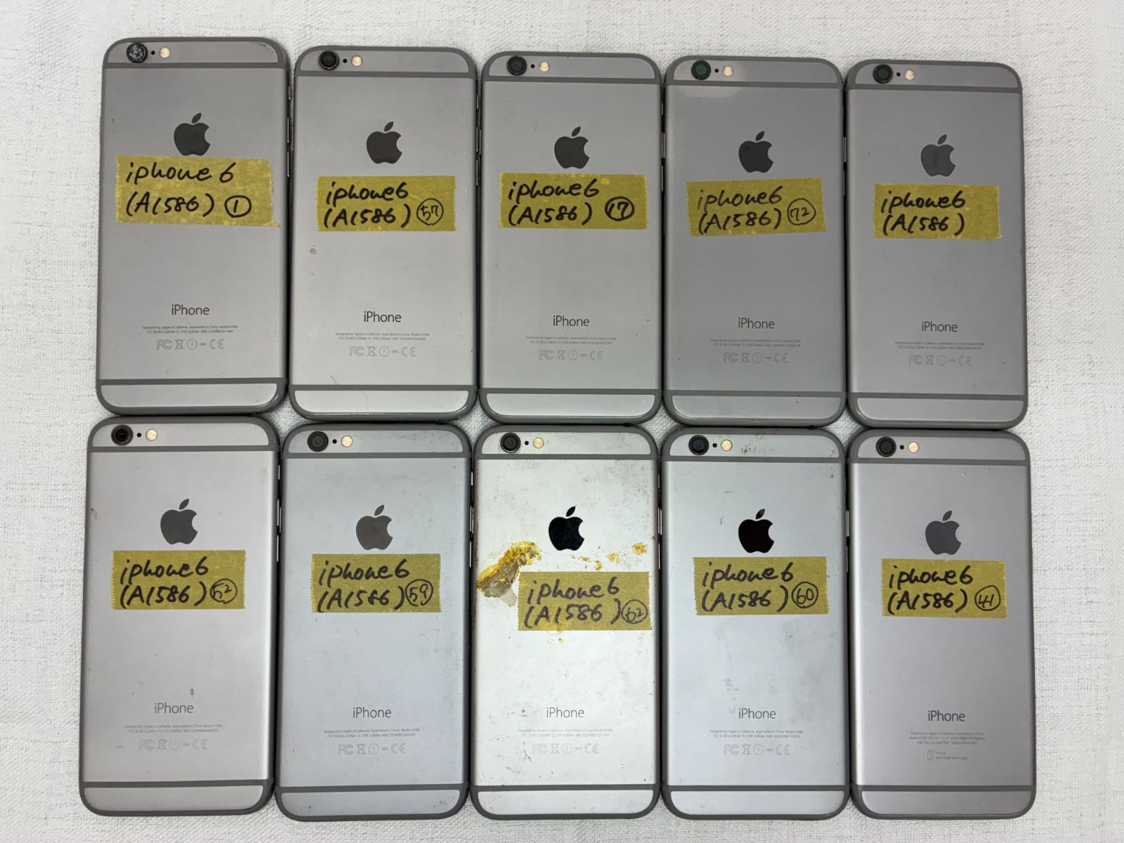 ジャンク】iPhone6 10台セット シルバー 部品取り・動作未確認 - メルカリ