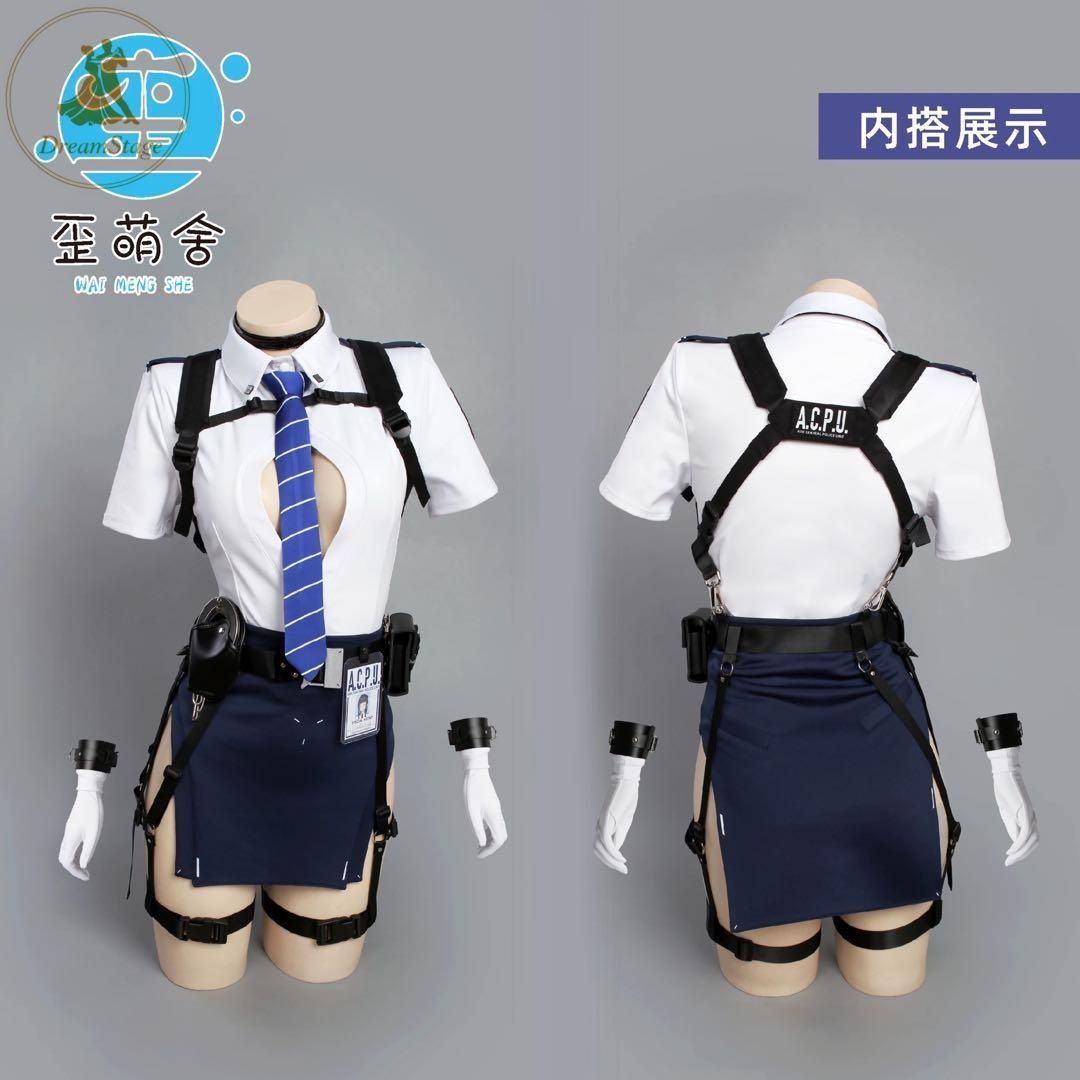 新品 NIKKE D：キラーワイフ シークレットポリス 歪萌舍 コスプレ