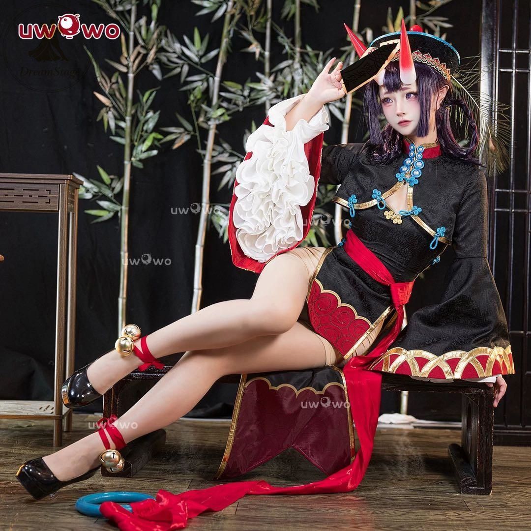新品 uwowo 酒呑童子 FGO コスプレ 衣装ハロウィン 撮影用 イベント用