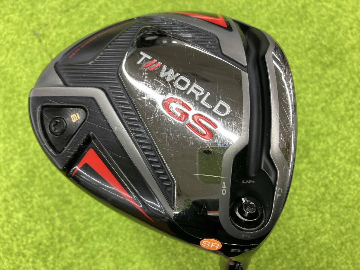 ホンマゴルフ　TOUR WORLD GS ドライバー　9.5° SPEEDTUNED フレックスSR ヘッドカバーなし　付属品なし
