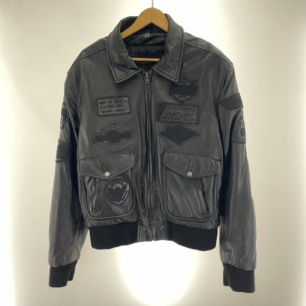 中古】DEGNER レザージャケット 黒 サイズXXL デグナー[91] - メルカリ
