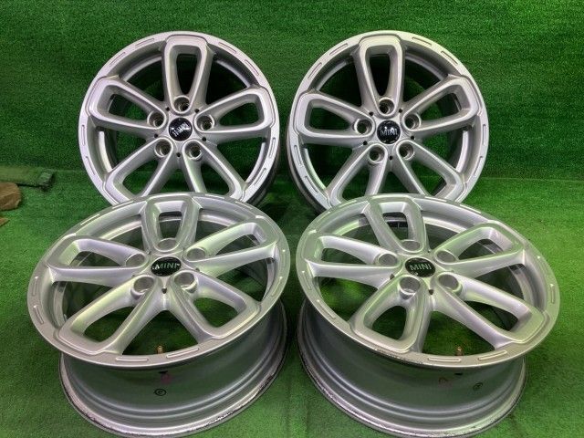 純正  ミニ  ZB20 ホイール アルミ シルバー 17インチ 7J 5穴 4本 120 +50 純正 BMW ミニ ZB20 ホイール アルミ シルバー 17インチ 7J 5穴 4本